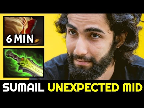 SUMAIL Unexpected Mid with 6min Boots of Travel Dota 2