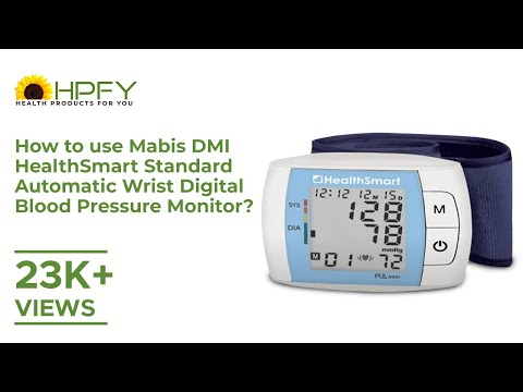 Mabis dmi healthsmart standard automatic wrist digital blood...
