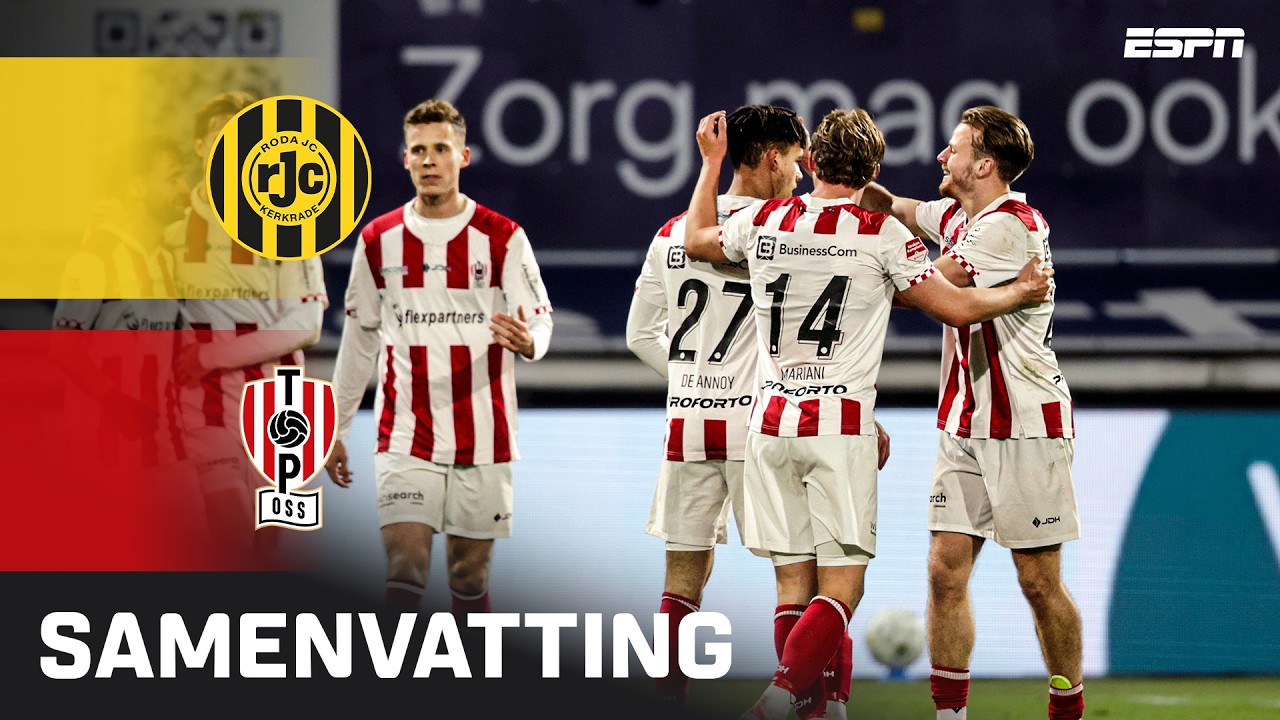 Roda JC Kerkrade vs TOP Oss Highlights