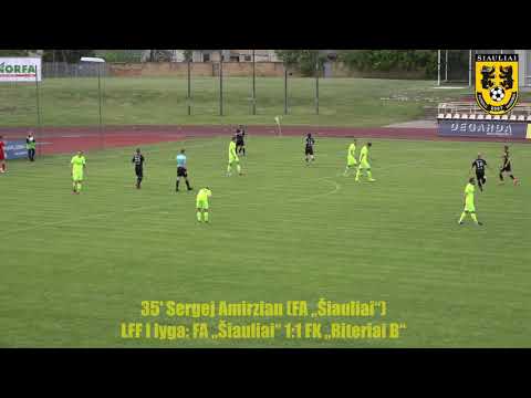 LFF I lyga: FA „Šiauliai“ 3:1 FK „Riteriai B“ (santrauka)