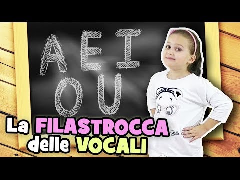 La Filastrocca delle VOCALI - per impararle in modo divertente!