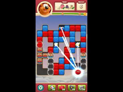 Toon Blast Level 5015 - NO BOOSTERS 🐻🐺🐱 | SKILLGAMING ✔️