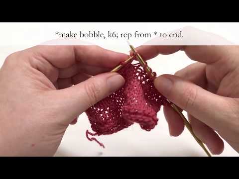 How to work mini-bobbles