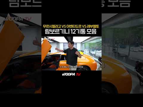 람보르기니 최고의 V12기통 모델은? 무르시엘라고 vs 아벤타도르 vs 레부엘토