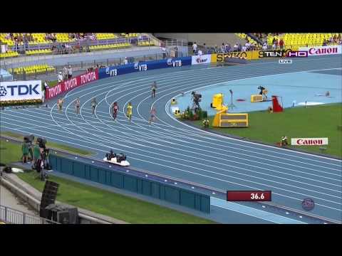 Moscow 2013 Womens 400m Heat 1