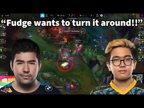 C9 Fudge Insane 1v4 Turn Around Against EG!!