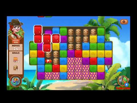 Lost Island Blast Adventure Level 434 NO BOOSTERS - A S GAMING