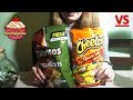 ASMR Eating EXTREME CRUNCH Doritos VS Flaming Cheetos Satisfying Taste