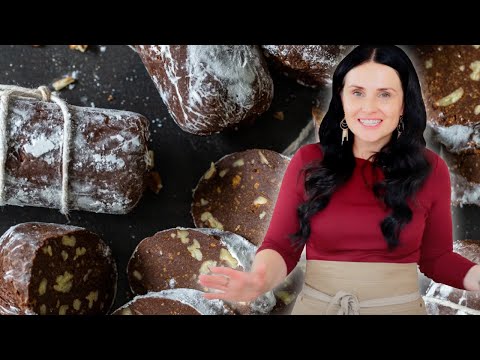 The BEST Chocolate Salami Dessert