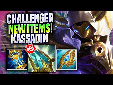 KOREAN CHALLENGER TRIES KASSADIN WITH NEW ITEMS! -Korean Challenger Plays Kassadin! | Preseason 2023