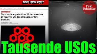 Tausende USOs! Tausende mysteriöse Unterwasser UFOs vor US-Küsten gesichtet & UFO-Melde-App 👽🛸
