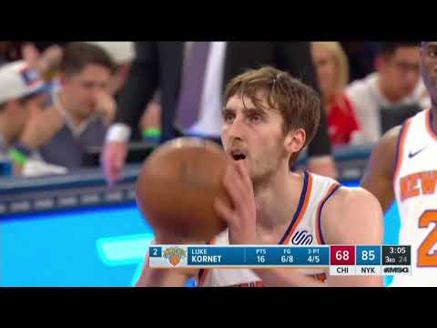 Luke Kornet vs CHI 24 PTS                    4.01.19