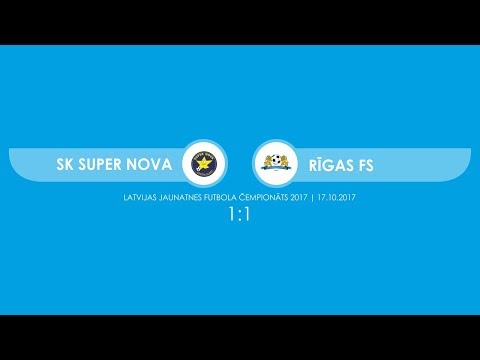 SK Super Nova U13 - Rīgas FS U13 | 1:1