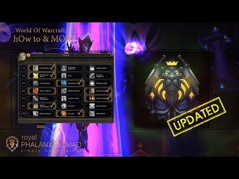 Legion 7.1.5-The Nighthold Raid-Retribution Paladin Macros-Divine Hammer OP!