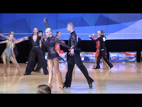 Anton Kireyeu - Elina Viadzenikava BLR, Cha-Cha-Cha | WDSF Open Youth Latin