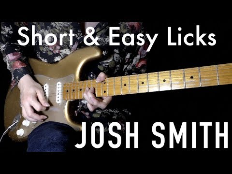 Blues Guitar Lesson: "Josh Smith" Blues Licks in B | #188