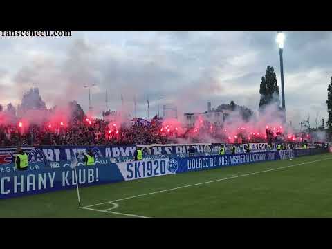 RUCH CHORZÓW - Motor Lublin (29.05.2022) oprawa i doping