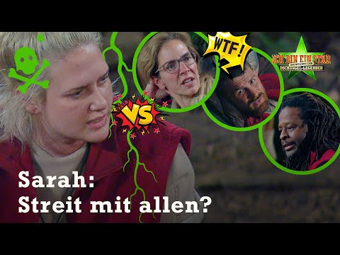EXPLOSIVER STREIT mit JEDEM im Camp: Sarahs Nerven liegen blank! 🔥😳| Legenden-Dschungelcamp
