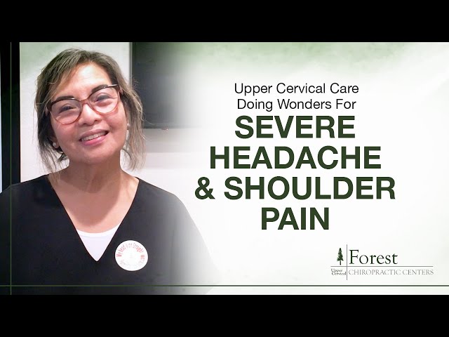 Upper Cervical Care Doing Wonders For Severe Headache & Shoulder Pain