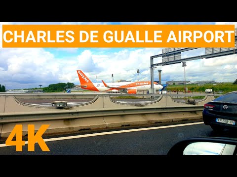 DRIVING IN PARIS 2021 | PARIS CHARLES DE GUALLE AIRPORT TO PARIS | 4K UHD