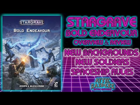 Stargrave: Bold Endeavour (2023) by Osprey Publishing - Sci-Fi Wargaming Expansion Review - Part 1