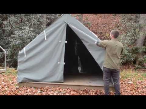 Diamond Brand Wall Tent Frame Educational Video