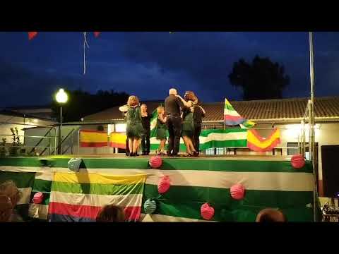 BACHATA EN RUEDA   PÍDEME   JONY DÍAZ Y SARAY JIMÉNEZ  " GRUPO DE BAILES  SON BAÑUSCO"