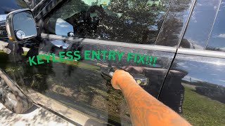 How To FIX PASSIVE ENTRY on Dodge Durango 🔑( Keyless Entry Not Working )