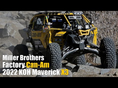 2022 Factory Can Am Maverick X3 Review, Inside Miller Brothers Racings King of the Hammers SXS