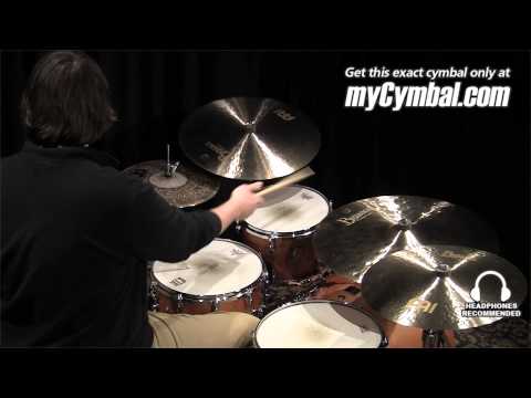 Meinl 20" Byzance Jazz Flat Ride Cymbal (B20JFR-1021814CC)