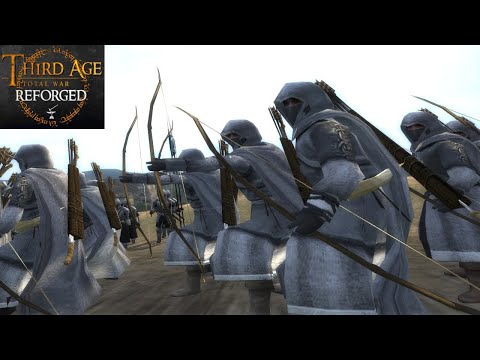 FORLOND, THE HAVEN IN THE WEST (Siege Battle) - Third Age: Total War (Reforged)