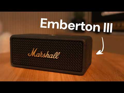 Marshall Emberton III First Look: Neue Generation des ikonischen BT-Speakers