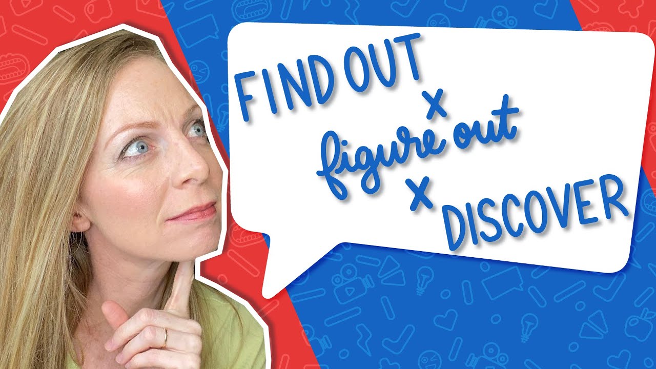 3 maneiras diferentes de falar DESCOBRIR em inglês!