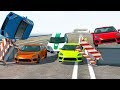 POLICE CHASE DEATH RUN ENDURANCE TEST BeamNG Drive Crash Test Compilation