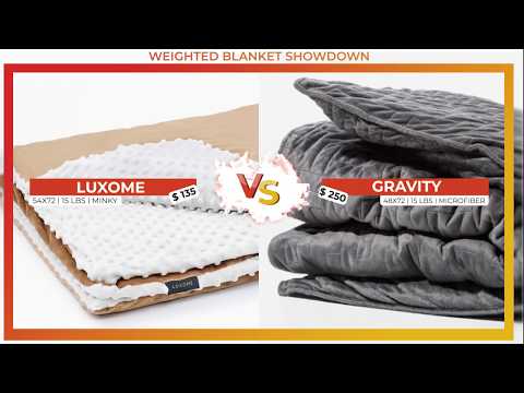 Gravity Weighted Blanket Review VS. LUXOME