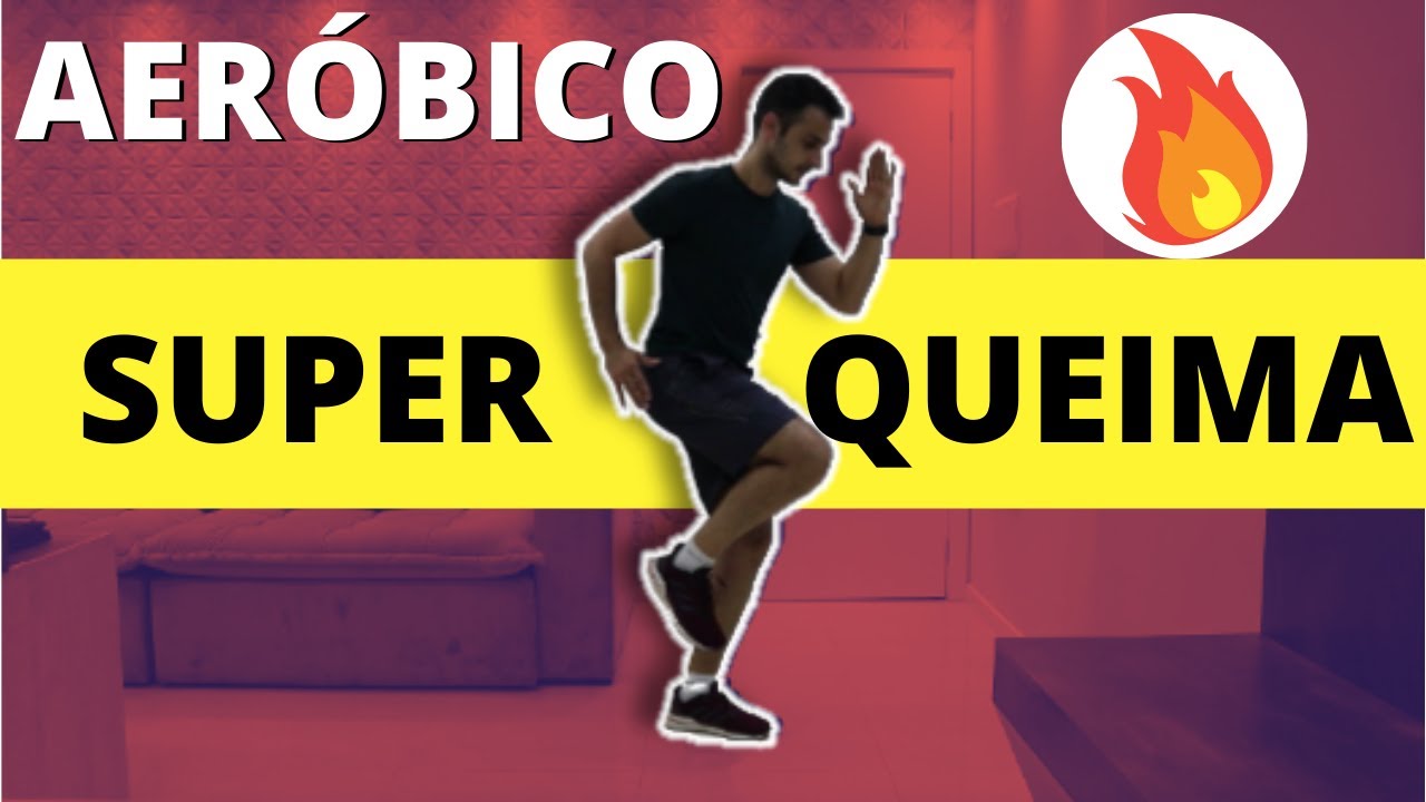 Treino aeróbico em casa (SUPER TREINO EM CASA) exercícios aeróbicos para emagrecer