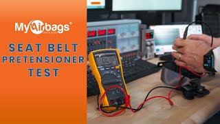 How to Perform a Seat Belt Pretensioner Retractor OHM Resistance Test | MyAirbags