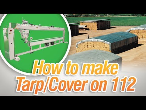 How to make a Tarp or Cover with Hot Air Welding