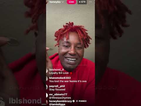 HoneyKomb Brazy drops a New hit ON INSTAGRAM LIVE!!! 