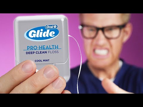 Dentist Exposes GLIDE Floss Advanced by Oral B! PTFE or Teflon Dental Floss Review.