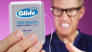 Zahnarzt stellt GLIDE Floss Advanced von Oral-B vor! PTFE- oder Teflon-Zahnseide im Test.