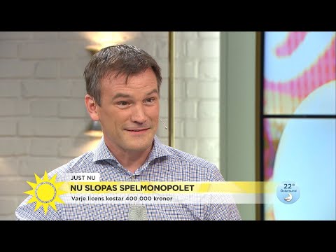 Nu slopas spelmonopolet i Sverige - Nyhetsmorgon (TV4)
