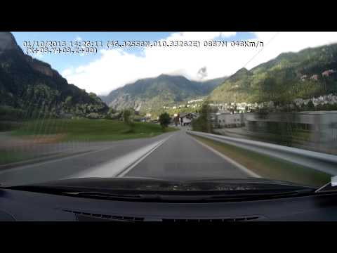 Driving Martello — Selvino (Italy) via Stelvio pass (10x Dashcam timelapse)