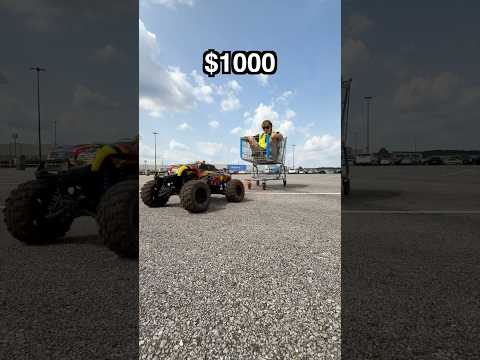 $5 vs $1,000 RC Grocery Cart Pull