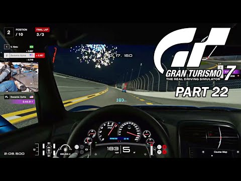 Gran Turismo 7 Playthrough Part 22 Corvette C6 ZR1 Gameplay Camaro Cafe Mission -Logitech G923 Wheel