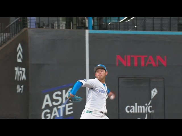 【5回表】開幕1軍へアピール!! ファイターズ・北浦竜次 落差のあるボールで三振を奪う!! 2024年3月13日 北海道日本ハムファイターズ 対 広島東洋カープ