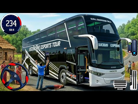 New Heavy Driver Bus Simulator 2026 - Indian Offroad Bus Driving 3D - Bus Game Andriod Gameplay