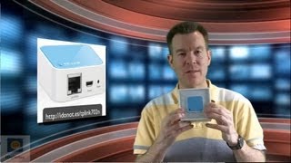 preview picture of video 'TP-Link TL-WR702N Wireless N150 Nano Travel Router review'