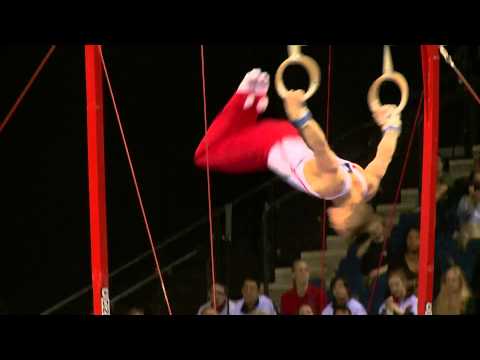 SAM OLDHAM - BRONZE - RINGS - APPARATUS FINAL 2014 BRITISH - MASTERS