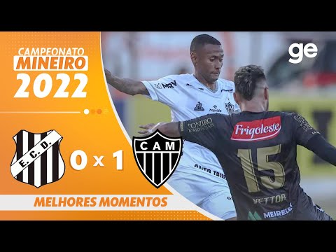 Gols e lances de Democrata-MG x Atlético Mineiro